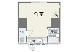 ウエストフィル【3階】の間取り