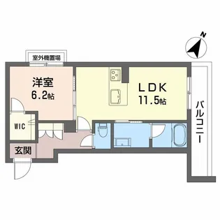 メゾン ド 平尾【3階】の間取り