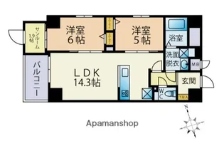 (仮称)大手門3丁目ビル【3階】の間取り