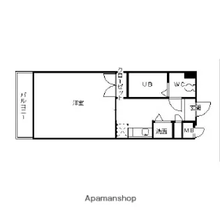 K&S高宮【6階】の間取り