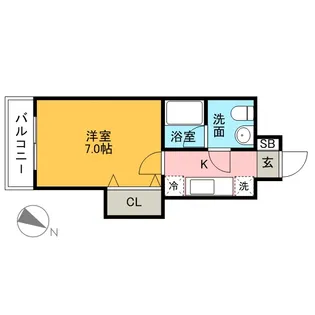 サンスクエア【0505号室】の間取り