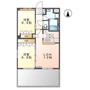 シルフィールド【1階】の間取り
