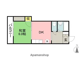 英成レジデンス【301号室】の間取り