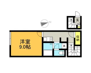 レオネクストTOBAⅡ【201号室】の間取り
