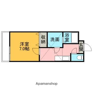 マイカフィールドⅠ【203号室】の間取り