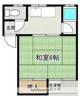 昭和コーポ【101号室】の間取り