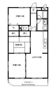 エトランゼII【4階】の間取り