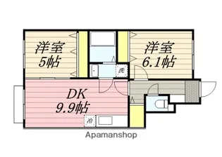 ザナドゥ【Ⅰ 105号室】の間取り