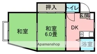 サロンドハイツ【205号室】の間取り