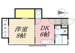 ペイサージュ桜【2階】の間取り
