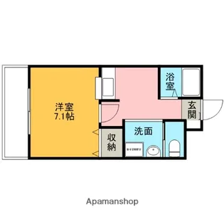 ラクール周船寺【2階】の間取り