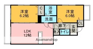 ステラKSK【3階】の間取り