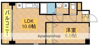 ラヴィクレール【3階】の間取り