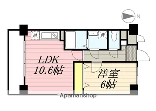 ラヴィクレール【1階】の間取り