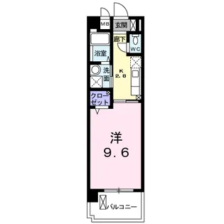 グランドステージ鏡【3階】の間取り