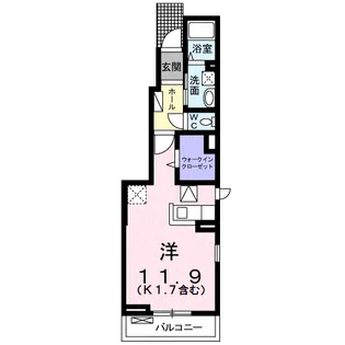 マーベラスⅢ【1階】の間取り