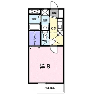サンスポット・エムズ【1階】の間取り