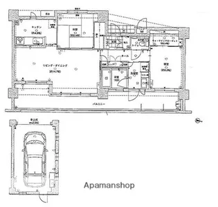 横浜2丁目アパートメント【503号室】の間取り