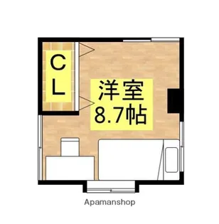 SHARE−GARDEN周船寺【A号室】の間取り