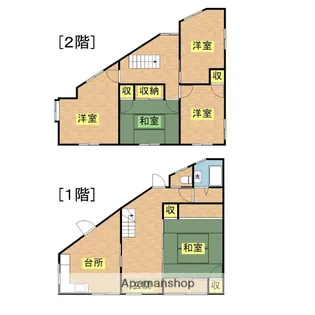 福岡県福岡市西区大字宮浦【一戸建】の間取り