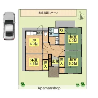 福岡県福岡市西区横浜1丁目【一戸建】の間取り