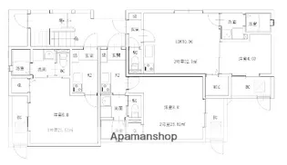 グレイスコート周船寺北【301号室】の間取り
