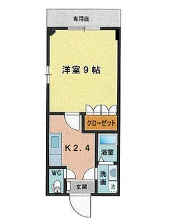 サンパティオ【1階】の間取り