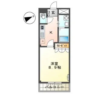 木屋 EAST【1階】の間取り