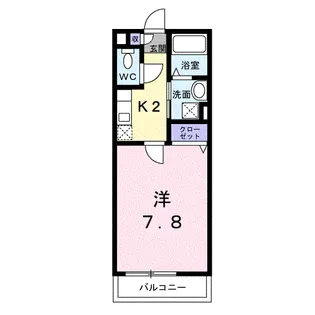 アザレア伊万里Ⅰ【2階】の間取り