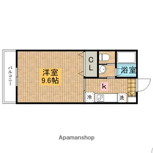 ユースピア油比【1階】の間取り