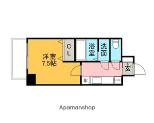 メルヘンローズ学研都市【5階】の間取り