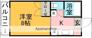 セシルハイム【306号室】の間取り