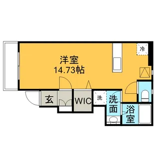 プロスパー六番館【102号室】の間取り