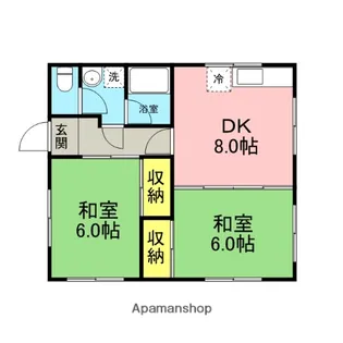 福岡県小郡市大崎【一戸建】の間取り