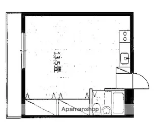 代官町ハイツFUJITAⅠ棟【211号室】の間取り