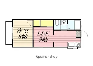 ルシドールコーポ【1階】の間取り