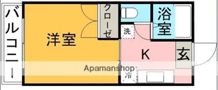 セシルハイム【106号室】の間取り