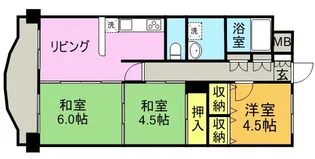 佐賀県鳥栖市秋葉町1丁目【マンション】の間取り