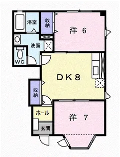メゾン・ド・ヴィラⅡ【1階】の間取り