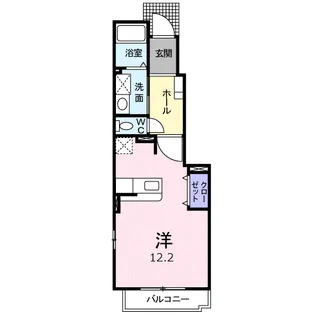 シャングリ・ラ【1階】の間取り