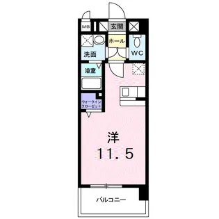 エルモソ ピソ【3階】の間取り