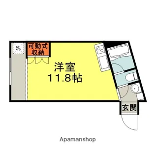 イルディア【110号室】の間取り