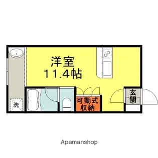 イルディア【204号室】の間取り
