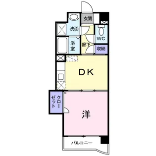 プレジール・S【3階】の間取り