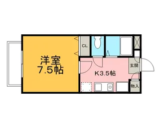 フロンテージ【2階】の間取り