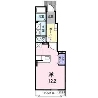 マーベラス・ヒロ【1階】の間取り