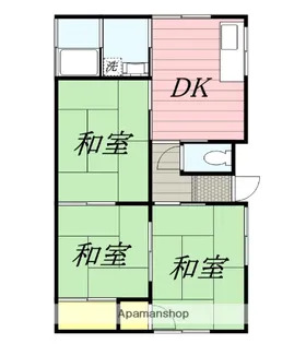 福岡県朝倉市堤【一戸建】の間取り