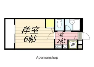 プレステージ小郡【207号室】の間取り