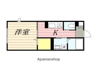 アルバ大刀洗【A103号室】の間取り