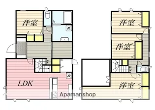 福岡県筑紫野市大字吉木【一戸建】の間取り